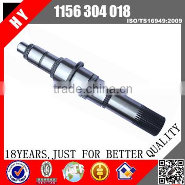 Factory of transmission gear shaft For S6-150/S6-160 Gear Box (1156304018)