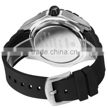 2014 WEIDE Original Diver Watch Unique Design JAPAN Men Quartz Watch Luxury Sports Military Watches Complete Calendar photo-6