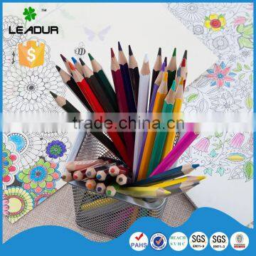 sturdy hexagonal soft core colored pencil set