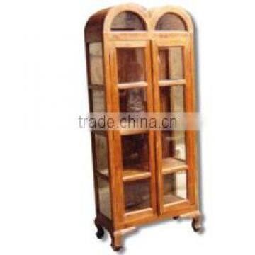 Double Dome Cabinet 2 Doors with Glass