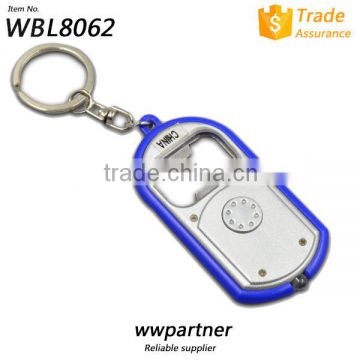 Best Sale Bottle Opener Led Keyring Plastic