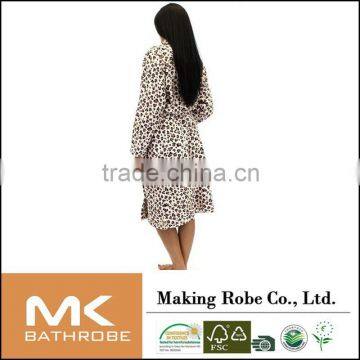Women's Fun Prints Fleece Robes photo-4
