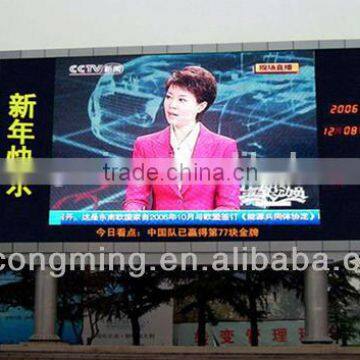 Shanghai good supplier P10 digital advertising Led outdoor TV