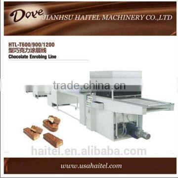 HTL-T600/ 900/ 1200 automatic chocolate coating enrobing machine