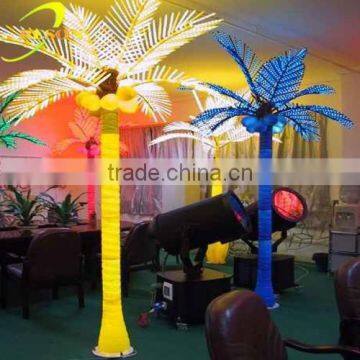 Christmas tree light LED lighted palm tree/coconut tree for sale