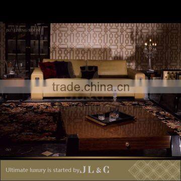 Luxury Living Room JT08-05 Ice Maple Coffee Table High-end Furniture Factory Price From China JL&C Luxury Home Furniture photo-2