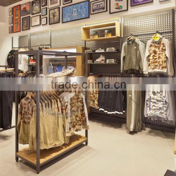 Hongjin Freestanding Shop Fitting Fixtures for Clothing CRS