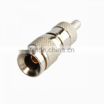 75 Ohm 1.0/2.3 Plug Straight Crimp Attachment for RG178