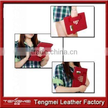 For IPad Mini 3 Cases With Hand Strap,card Slot Leather Case for Ipad Mini 3 Custom Available photo-2