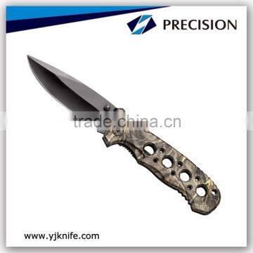 Plain Sharp Blade Aluminum Folding Pocket Knife