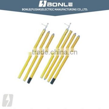 Fiberglass stickers high voltage operating rod