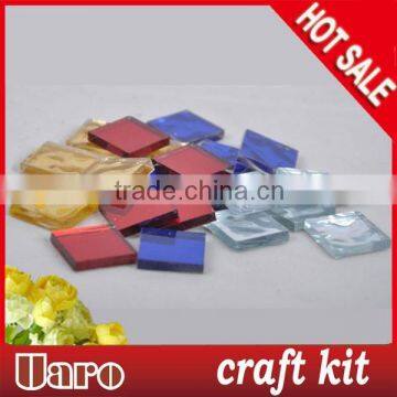 Art Mirror Glass Craft Gift,Multi-color Mirror Glass Mosaic