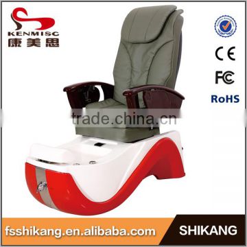 becautiful green pipeless pedicure spa chair with free stool