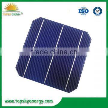 4.25w Taiwan made 156mm high efficiency mono solar cell