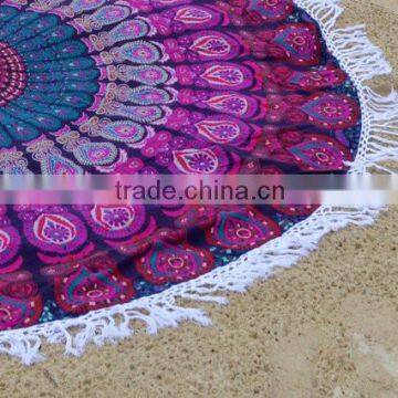 Mandala Round Roundie Yoga Mat Beach Throw Bohemian Roundie Hippie Mandala Round Throw Beach Roundie Tapestry Beach Roundie Art photo-3
