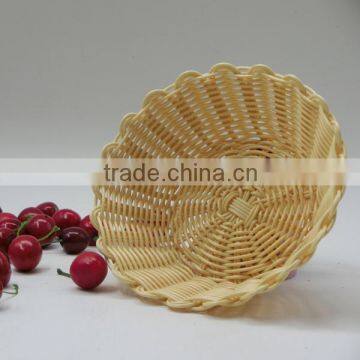 Food safe and will never mold PE rattan basket