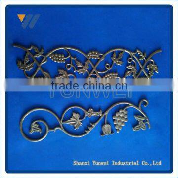 Decorative Powder Coated Wrought Iron Gate Ornaments Fence Spears/Temporary Picket Fence photo-3