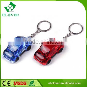 12000-15000mcd 2 led plastic mini led flashlight keychain