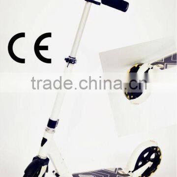 200mm big PU wheel scooter Hot Sale 2 Wheel audlt scooter