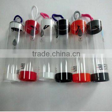 pretty plastic cylinder transparent tube boxes