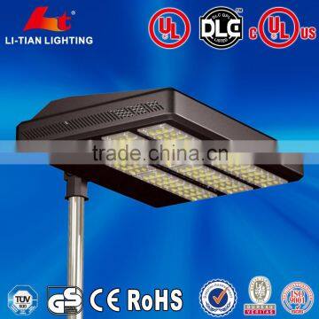 best selling premium CE ROHS FCC UL DLC cetification 36000lm outdoor lighting 300w led packing lot street light