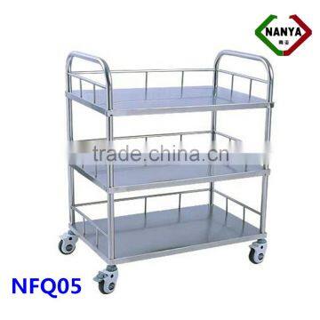 NFQ05 Stainless Steel Surgical Instrument Trolley