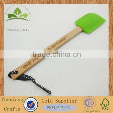 Wooden handle silicone spatula Eco-frindly silicone spatula