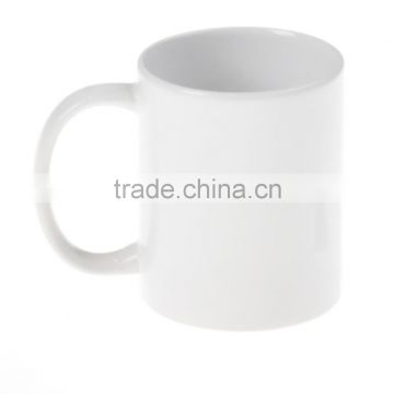 white custom sublimation printing ceramic blank 11 oz mug