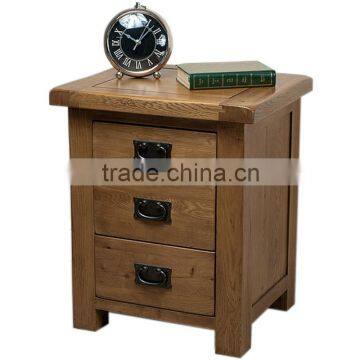 Solid wood night stand for bed with FSC certificate