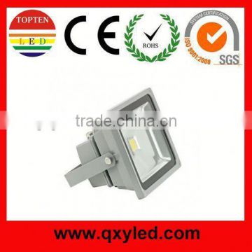 High lumen 100-110lm/w Epistar CE ROHS RGB DMX512 control 50w led flood light,outdoor flood light