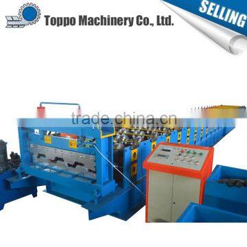 Construction high speed trapezoidal roof construstion machinery