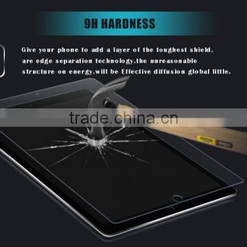 2016 Newest!! 9H 0.26mm/ 0.33mm Anti-Broken tablet use Tempered Glass screen protector for Samsung tablet