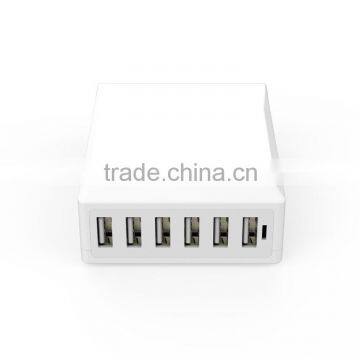 2015 Best Selling Portable Private Tools 6 Ports USB Socket Wall Charger for Samsung Galaxy s6 photo-3