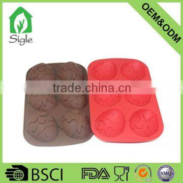100% Food Grade Easter Egg Silicone Cake Mold Muffin Pan Cupcake Mold photo-2