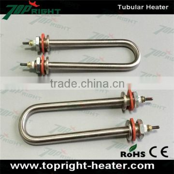 U shape stainless immersion heating element 5kw 220v electric tubular heater