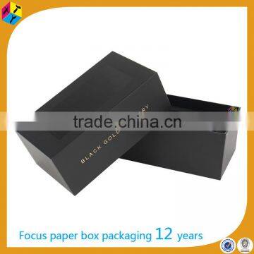 Luxury Rectangular Glossy Hard Custom Cardboard Box photo-3