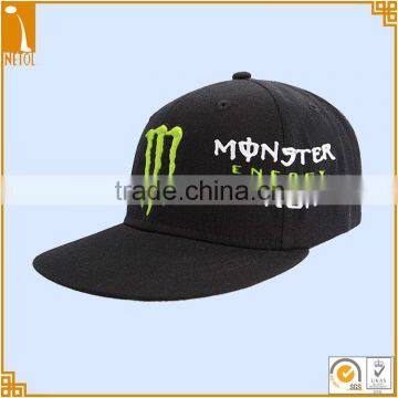 2016 New common fabric flat custom snapback baseball caps