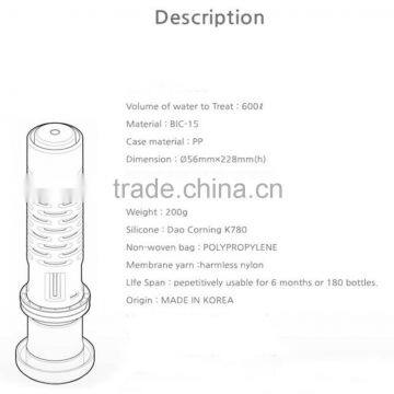 GMG BOTTLE WATER FILTER photo-2