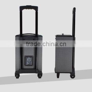 8inch Promotion Portable Trolley Speakers With Bluetooth ,wireless MIC ,USB/SD/FM/Remote photo-6
