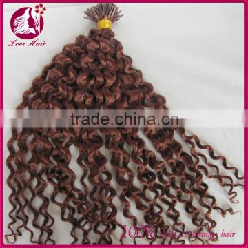 Wholesale factory price i tip hair extensions wholesale