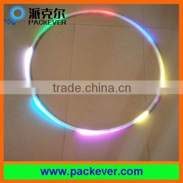 Color changeable RGB LED hula hoop