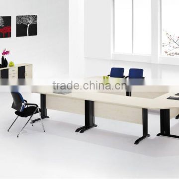 Melamine table top u shaped conference table