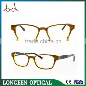 G2888B-C1445 Wood Optical frame.Bamboo optical frames bamboo glass tile