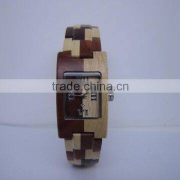 New Design Retro Watch Stock Handmade Wood Watch Fashion Ladies Bracelet Watches Wholesale Price 2014 photo-4