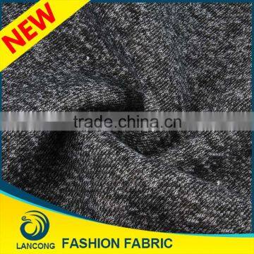 Most popular New Design High Quality burnout fabric cvc knit fabric forsweater fabric