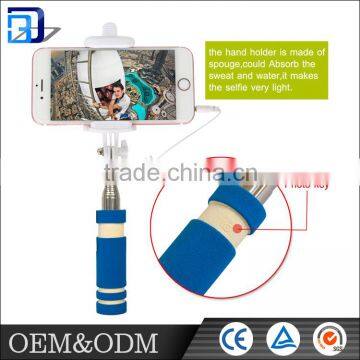 Wholesale Extendable Bluetooth Selfie Stick Handheld Mini Monopod Self Stick for IPhone Samsung photo-4