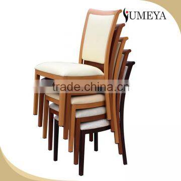 Wholesale dining room furniture modern high back pu leather dining chair