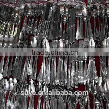 brilliant and unique design stainless steel cutlery set,rigid fork