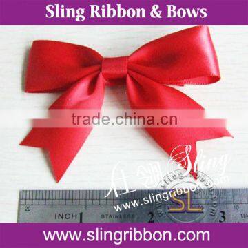 Pre-tie Red Packing Ribbon Bow Wholesale