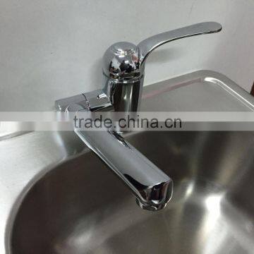 Unique Full Copper Folding Kitchen Faucet Tap GR-S012 photo-4